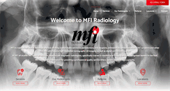 Desktop Screenshot of mfiradiology.com.au